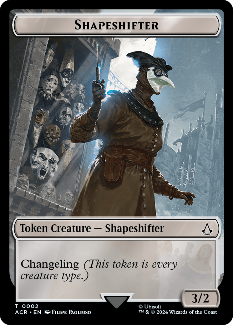 Shapeshifter Token [Assassin's Creed Tokens] | Exor Games Bridgewater