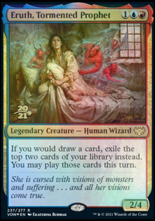 Eruth, Tormented Prophet [Innistrad: Crimson Vow Prerelease Promos] | Exor Games Bridgewater