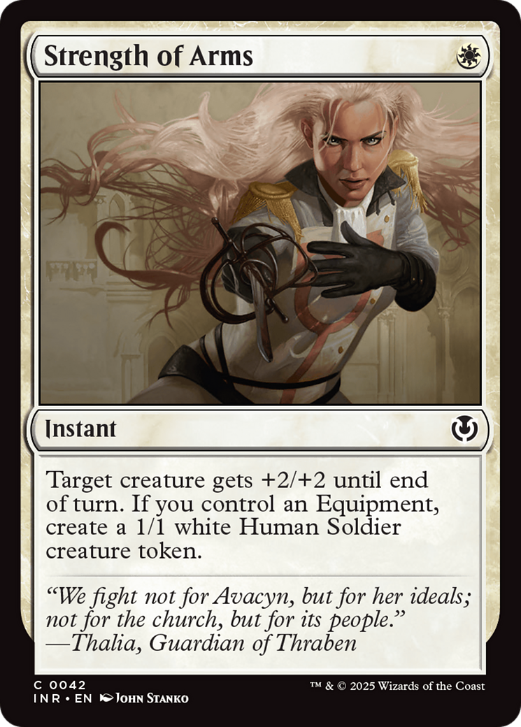 Strength of Arms [Innistrad Remastered] | Exor Games Bridgewater