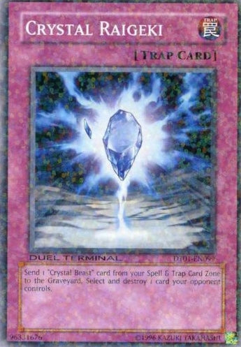 Crystal Raigeki [DT01-EN099] Common | Exor Games Bridgewater