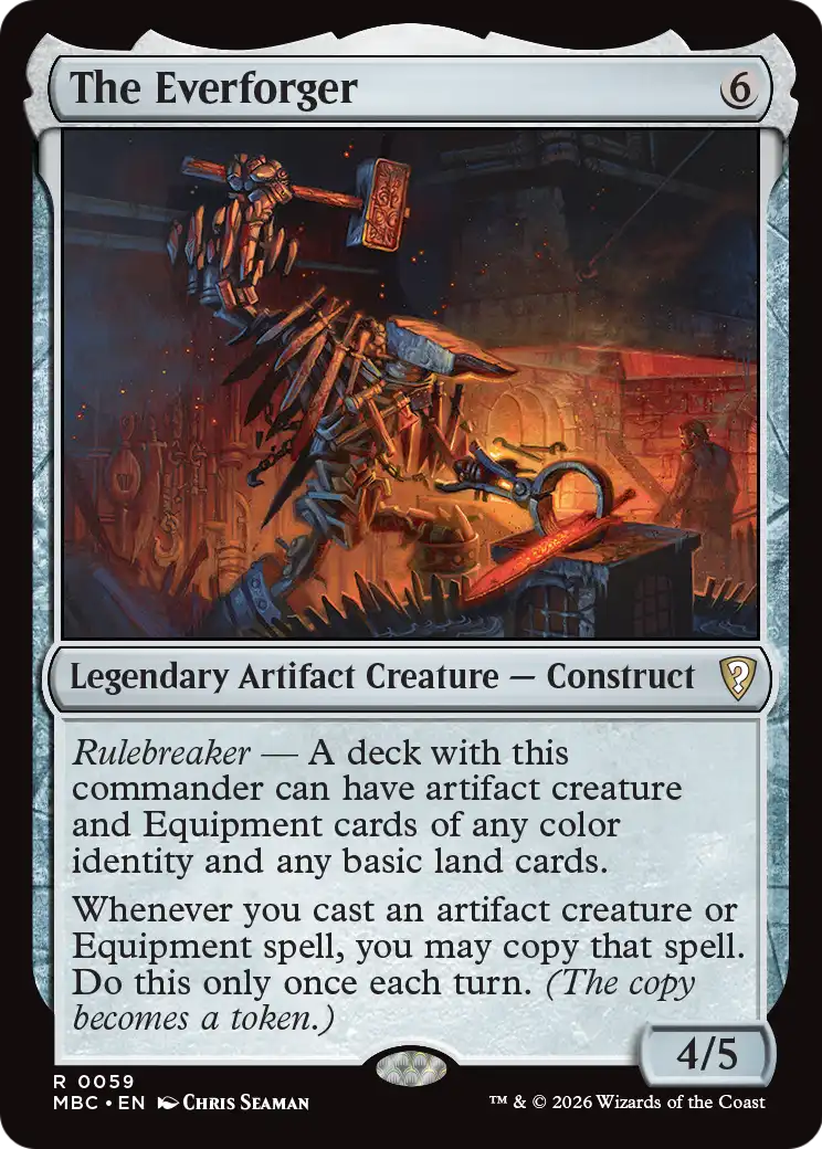 The Everforger [Mystery Booster: Commander Edition] | Exor Games Bridgewater