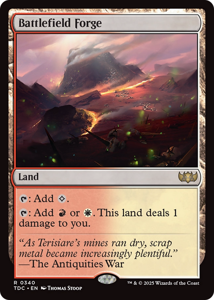Battlefield Forge [Tarkir: Dragonstorm Commander] | Exor Games Bridgewater