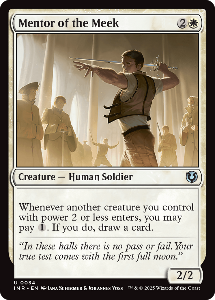 Mentor of the Meek [Innistrad Remastered] | Exor Games Bridgewater