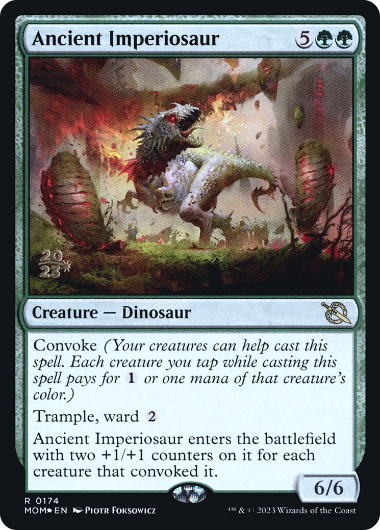 Ancient Imperiosaur [March of the Machine Prerelease Promos] | Exor Games Bridgewater