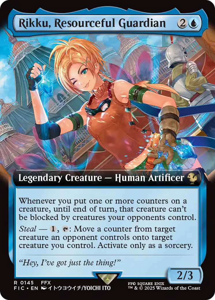Rikku, Resourceful Guardian (Extended Art) [FINAL FANTASY Commander] | Exor Games Bridgewater