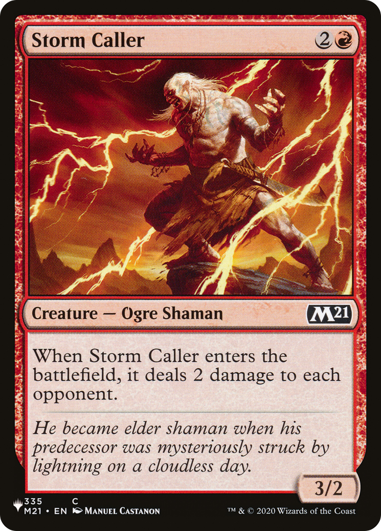 Storm Caller [The List Reprints] | Exor Games Bridgewater