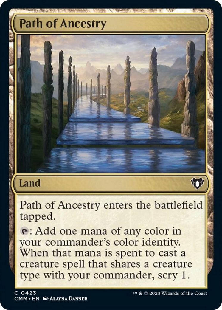 Path of Ancestry [Commander Masters] | Exor Games Bridgewater