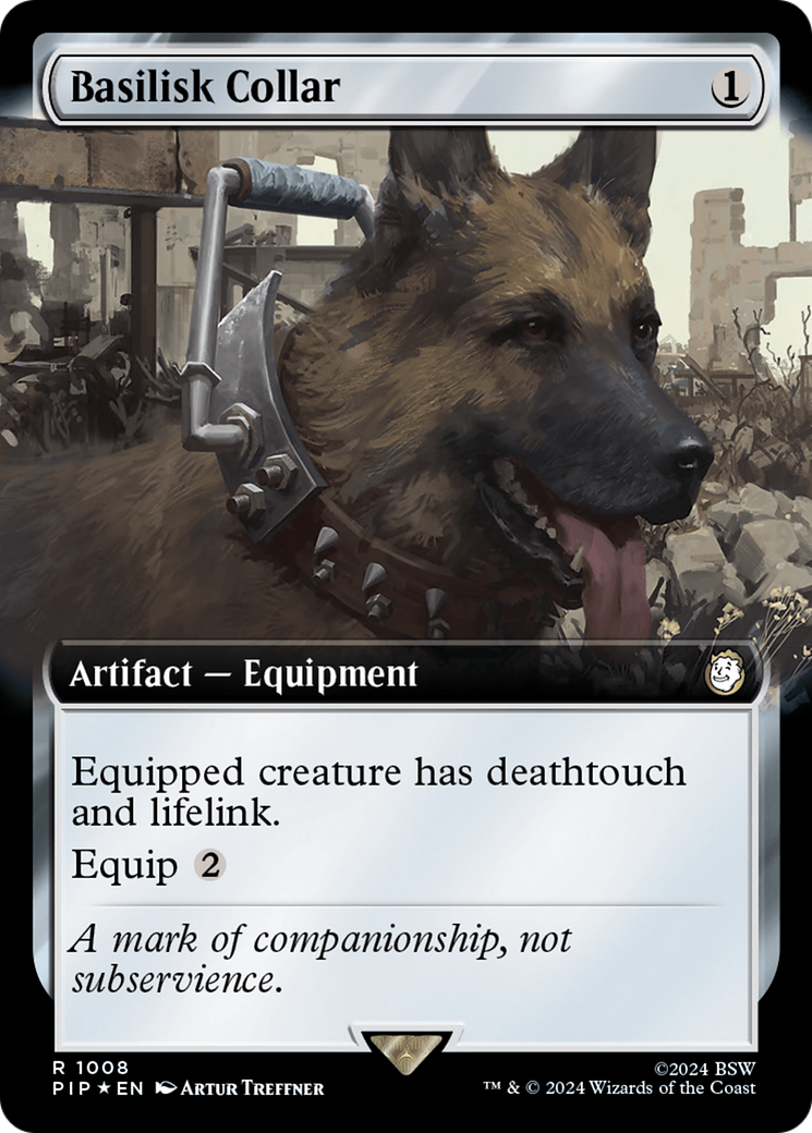 Basilisk Collar (Extended Art) (Surge Foil) [Fallout] | Exor Games Bridgewater