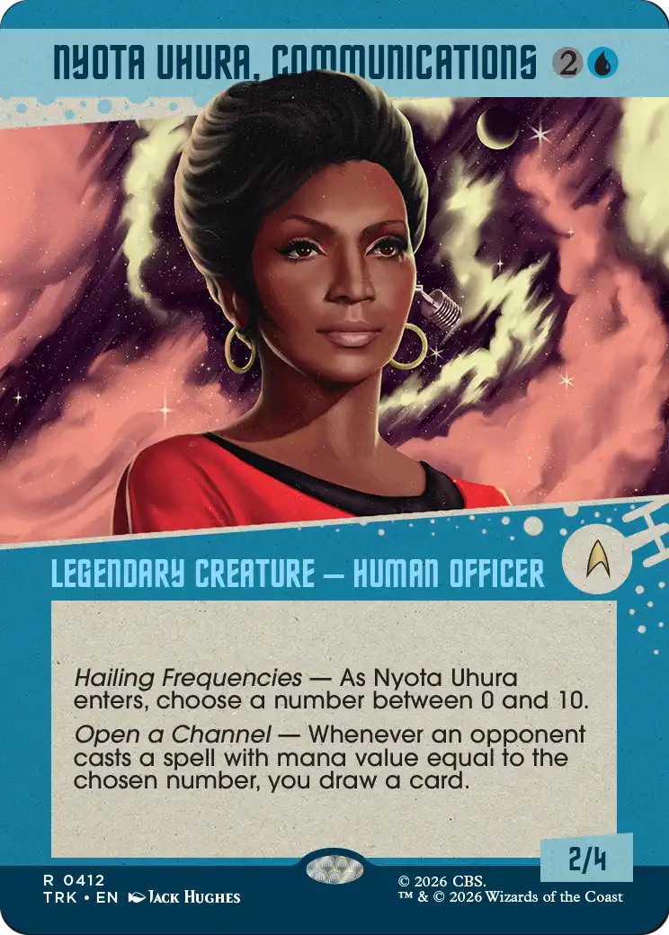 Nyota Uhura, Communications (Showcase) [Star Trek] | Exor Games Bridgewater