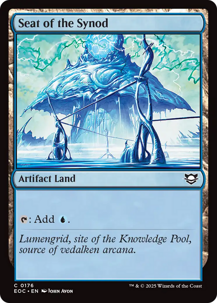 Seat of the Synod [Edge of Eternities Commander] | Exor Games Bridgewater