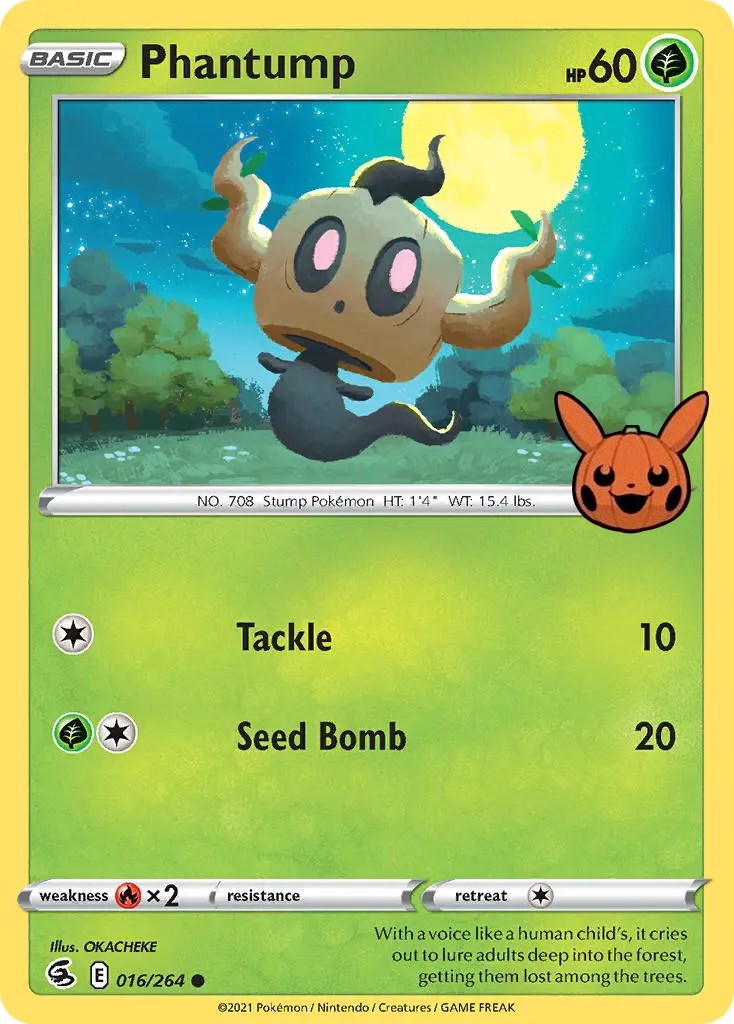 Phantump (016/264) [Trick or Trade] | Exor Games Bridgewater