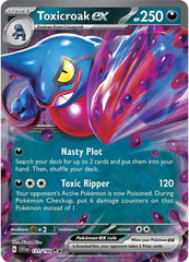 Toxicroak ex (131/198) [Scarlet & Violet: Base Set] | Exor Games Bridgewater