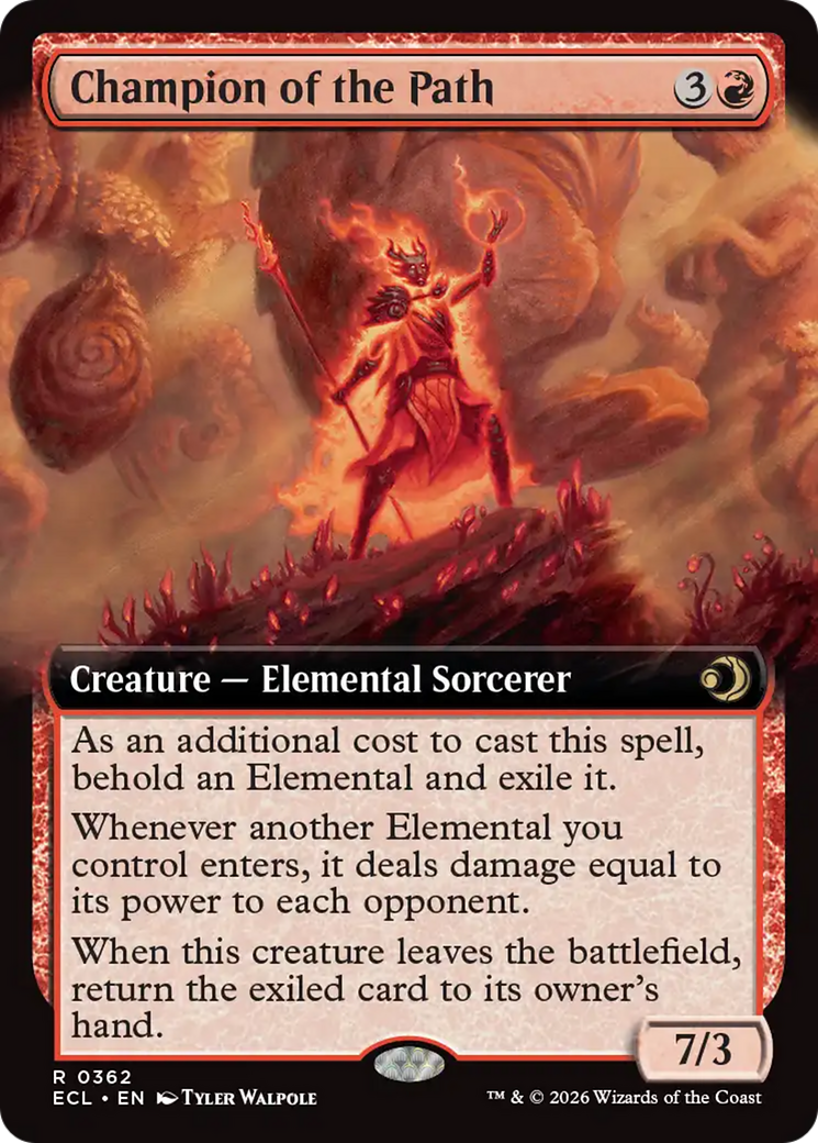 Champion of the Path (Extended Art) [Lorwyn Eclipsed] | Exor Games Bridgewater
