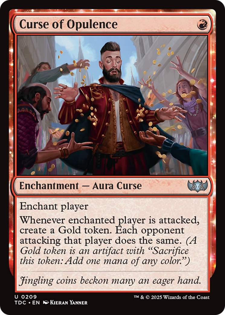 Curse of Opulence [Tarkir: Dragonstorm Commander] | Exor Games Bridgewater