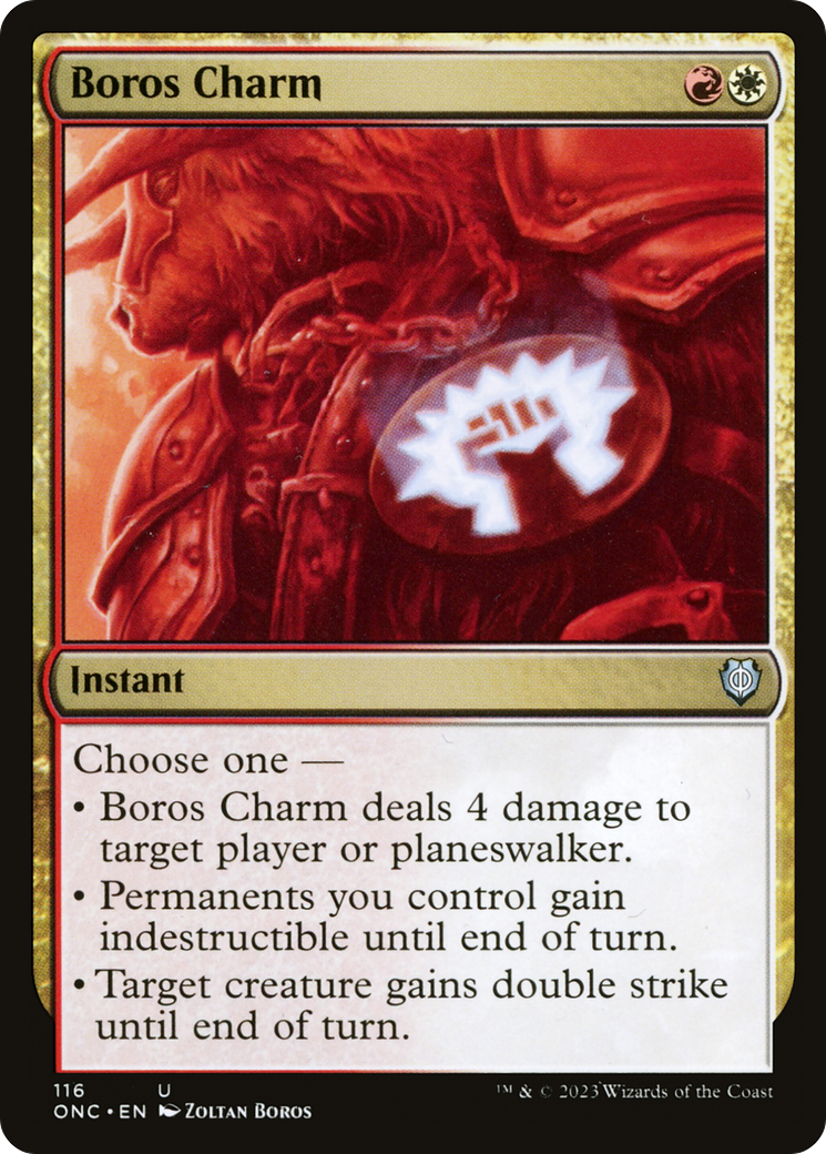 Boros Charm [Phyrexia: All Will Be One Commander] | Exor Games Bridgewater