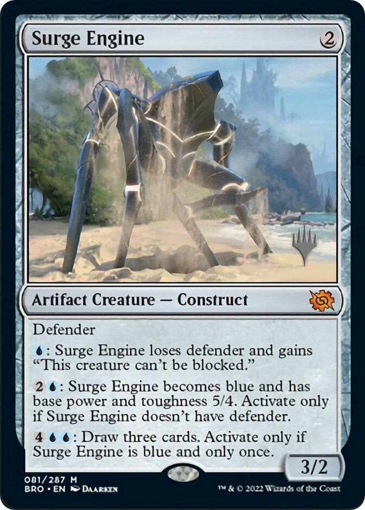 Surge Engine (Promo Pack) [The Brothers' War Promos] | Exor Games Bridgewater
