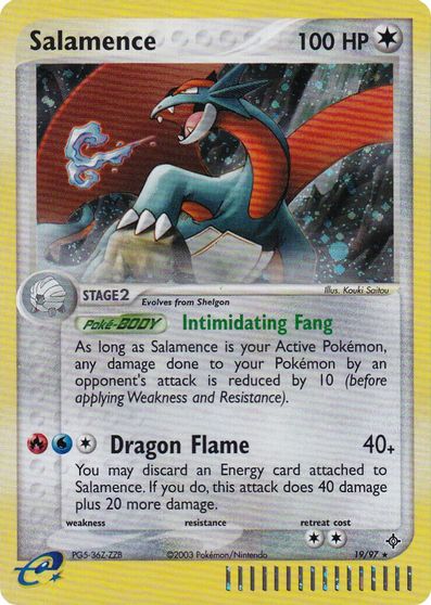 Salamence (19/97) (League Promo 2004) [League & Championship Cards] | Exor Games Bridgewater