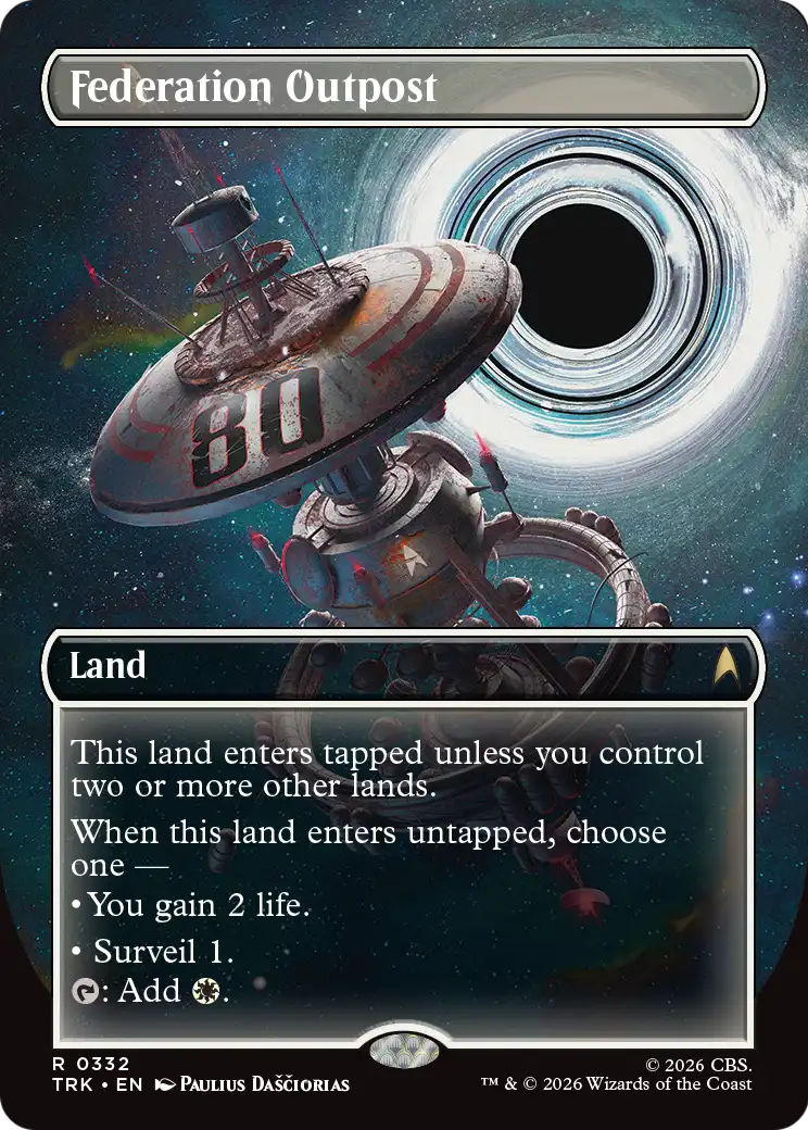 Federation Outpost (Borderless) [Star Trek] | Exor Games Bridgewater