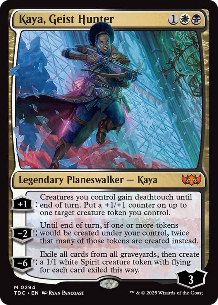 Kaya, Geist Hunter [Tarkir: Dragonstorm Commander] | Exor Games Bridgewater