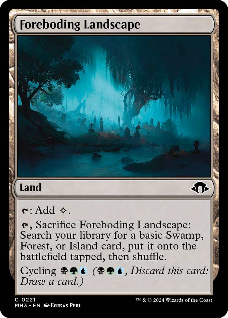 Foreboding Landscape [Modern Horizons 3] | Exor Games Bridgewater