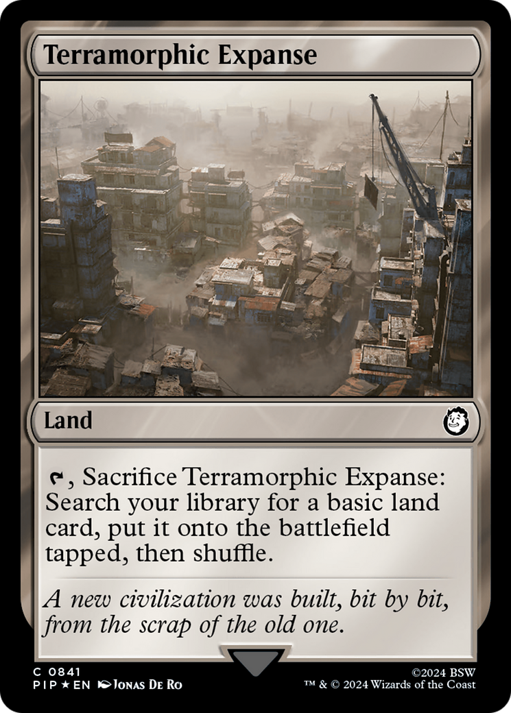 Terramorphic Expanse (Surge Foil) [Fallout] | Exor Games Bridgewater