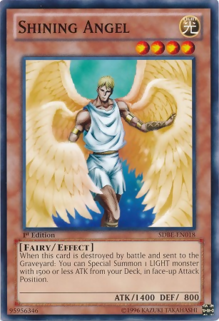 Shining Angel [SDBE-EN018] Common | Exor Games Bridgewater