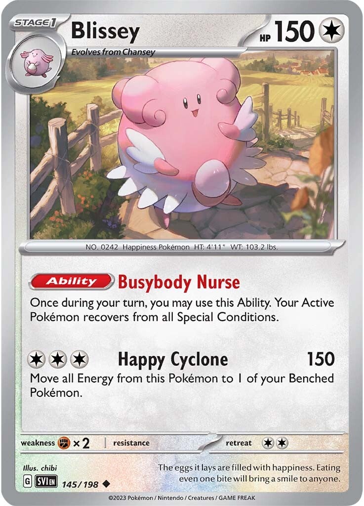 Blissey (145/198) [Scarlet & Violet: Base Set] | Exor Games Bridgewater