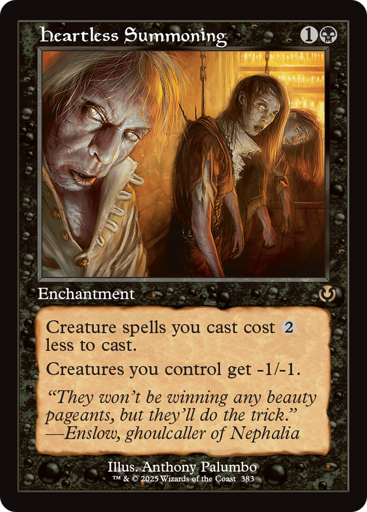 Heartless Summoning (Retro Frame) [Innistrad Remastered] | Exor Games Bridgewater