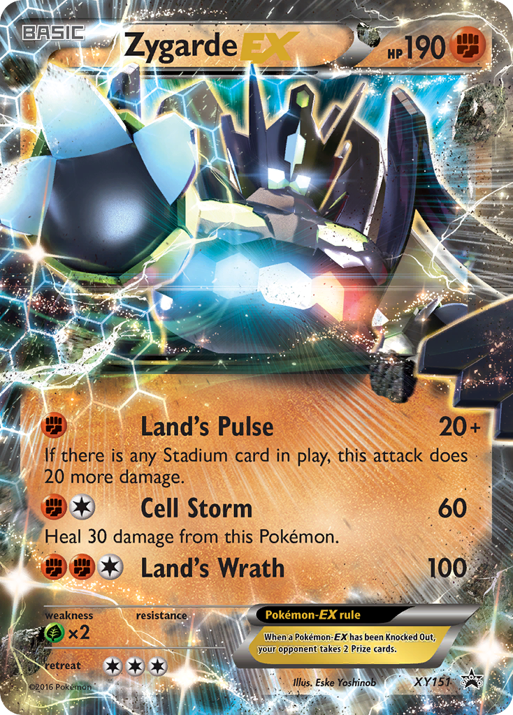 Zygarde EX (XY151) [XY: Black Star Promos] | Exor Games Bridgewater