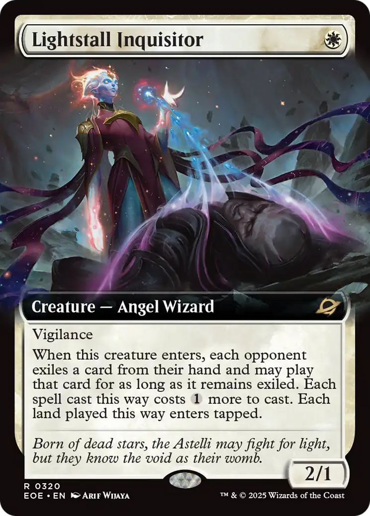 Lightstall Inquisitor (Extended Art) [Edge of Eternities] | Exor Games Bridgewater