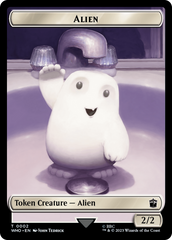 Alien // Dinosaur Double-Sided Token [Doctor Who Tokens] | Exor Games Bridgewater