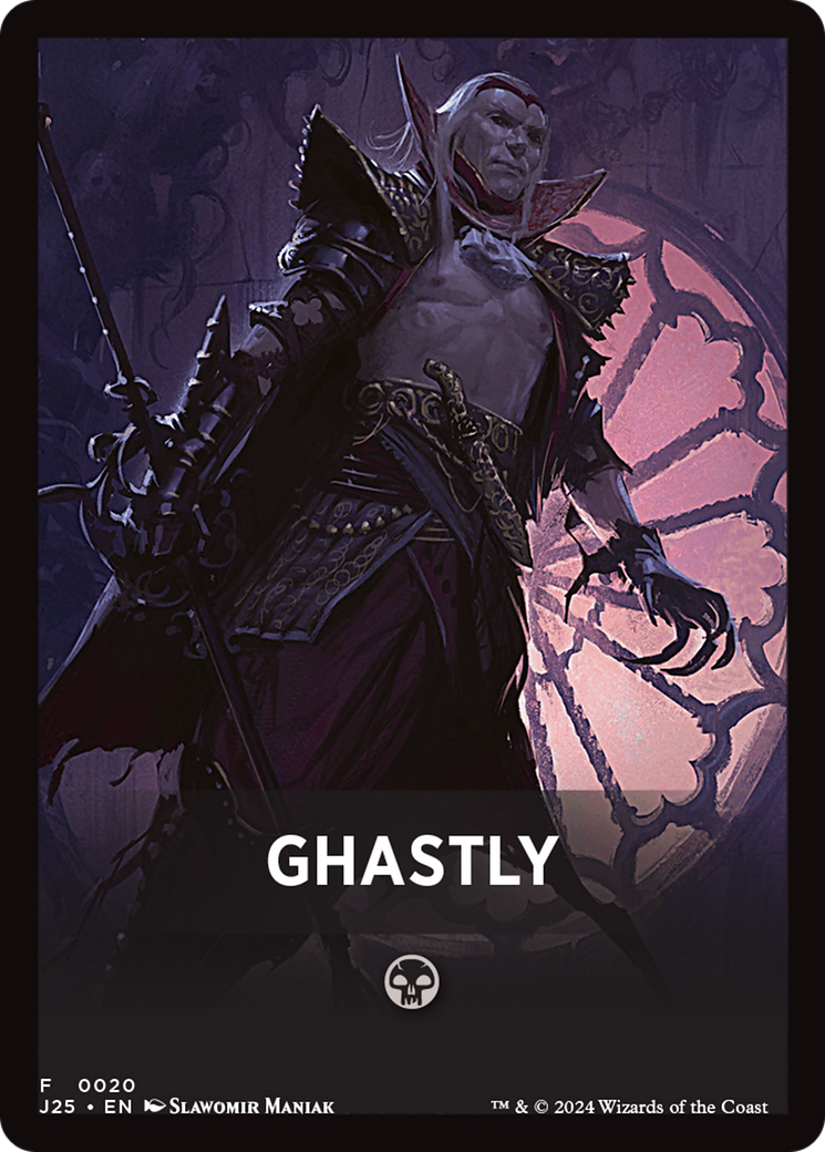 Ghastly Theme Card [Foundations Jumpstart Front Cards] | Exor Games Bridgewater