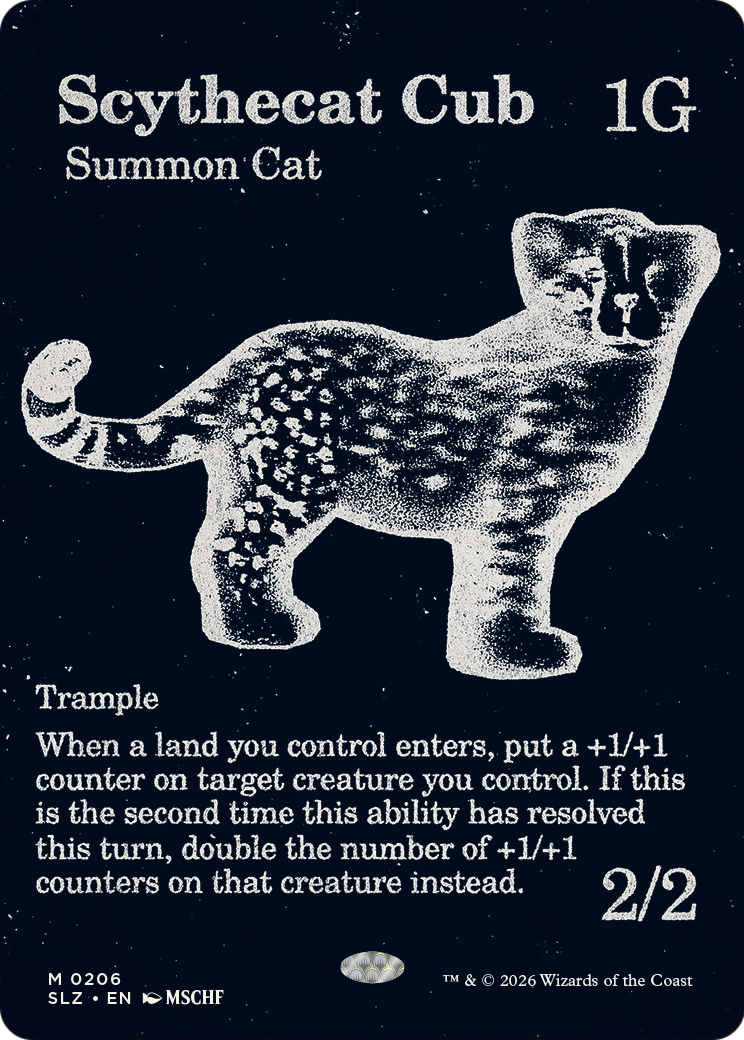 Scythecat Cub (0206) [Secret Lair x MSCHF: The Zeta Set] | Exor Games Bridgewater
