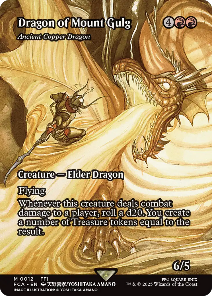 Dragon of Mount Gulg - Ancient Copper Dragon (Showcase) [FINAL FANTASY : Through the Ages] | Exor Games Bridgewater