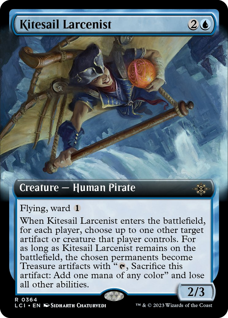 Kitesail Larcenist (Extended Art) [The Lost Caverns of Ixalan] | Exor Games Bridgewater