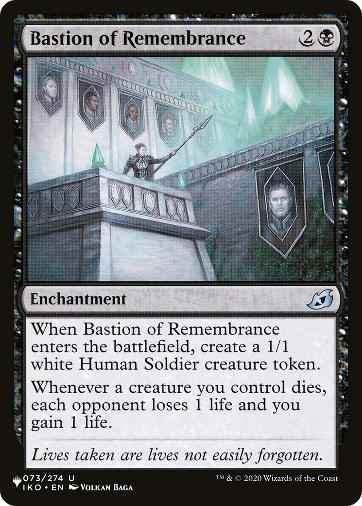 Bastion of Remembrance [The List Reprints] | Exor Games Bridgewater