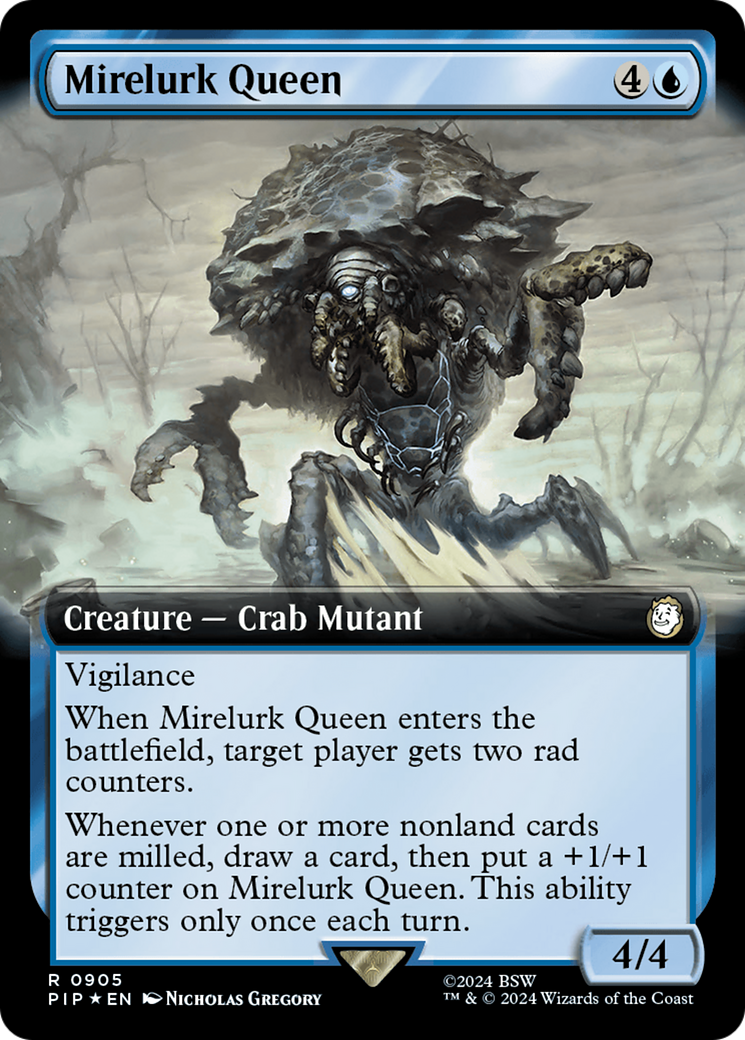 Mirelurk Queen (Extended Art) (Surge Foil) [Fallout] | Exor Games Bridgewater