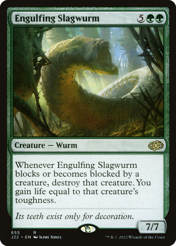 Engulfing Slagwurm [Jumpstart 2022] | Exor Games Bridgewater