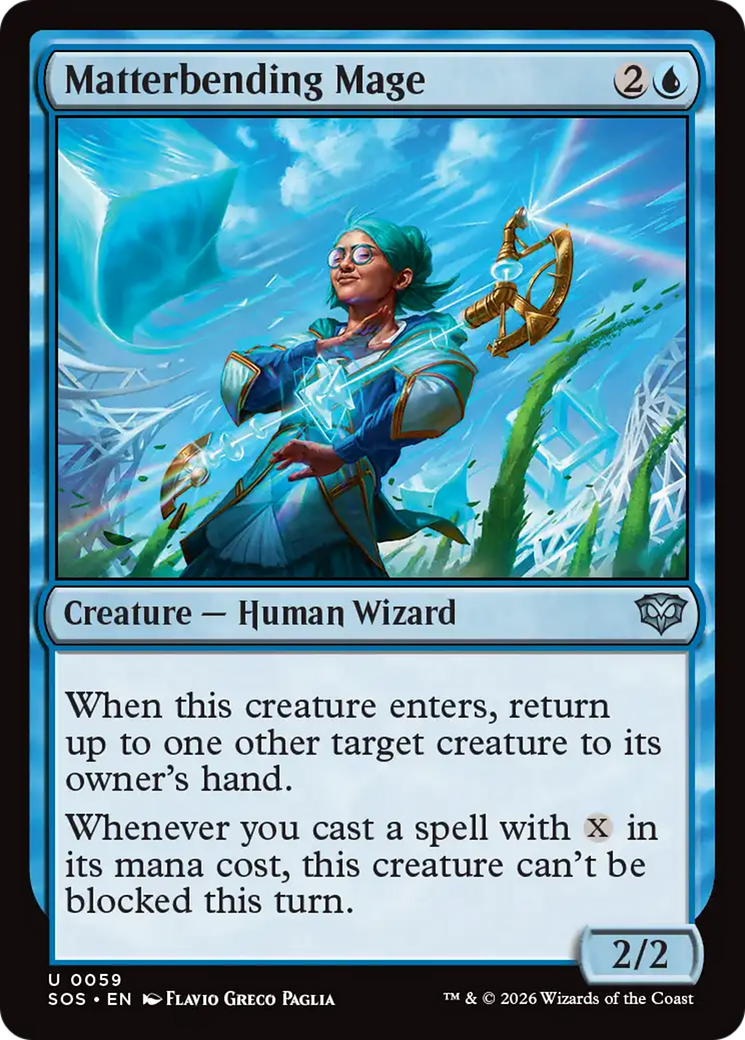 Matterbending Mage [Secrets of Strixhaven] | Exor Games Bridgewater