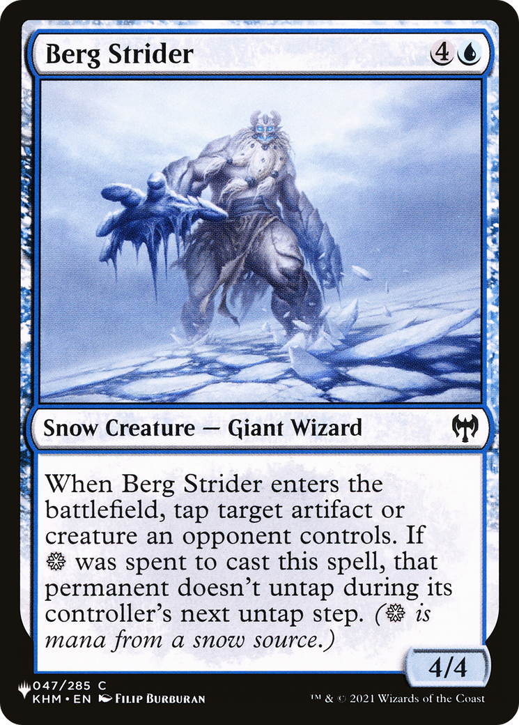 Berg Strider [The List Reprints] | Exor Games Bridgewater