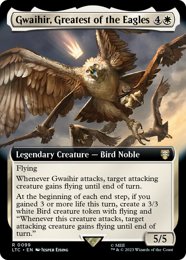 Gwaihir, Greatest of the Eagles (Extended Art) [The Lord of the Rings: Tales of Middle-Earth Commander] | Exor Games Bridgewater