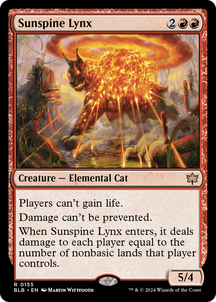 Sunspine Lynx [Bloomburrow] | Exor Games Bridgewater