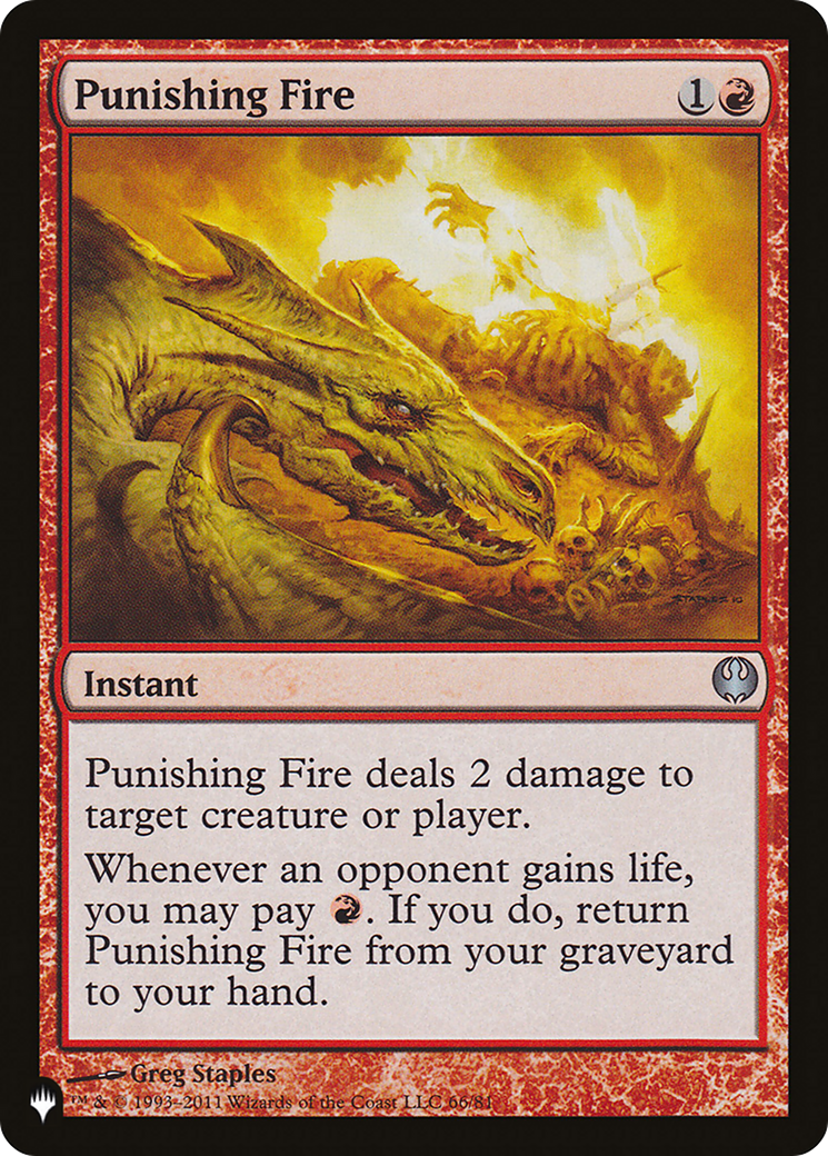 Punishing Fire [The List Reprints] | Exor Games Bridgewater