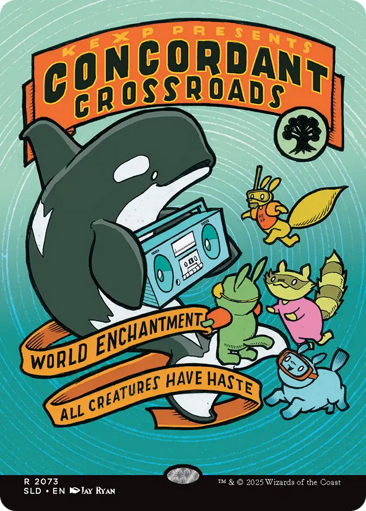 Concordant Crossroads (2073) (Rainbow Foil) [Secret Lair Drop Series] | Exor Games Bridgewater