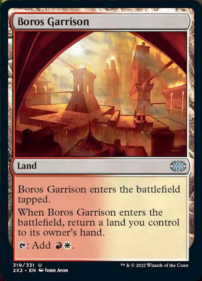 Boros Garrison [Double Masters 2022] | Exor Games Bridgewater