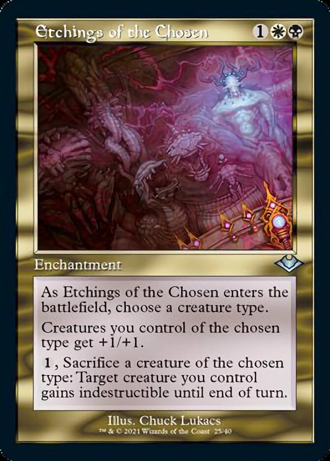 Etchings of the Chosen (Retro) [Modern Horizons] | Exor Games Bridgewater