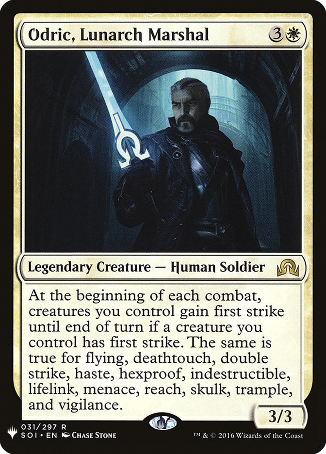 Odric, Lunarch Marshal [The List] | Exor Games Bridgewater