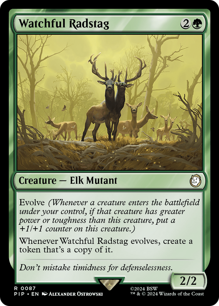 Watchful Radstag [Fallout] | Exor Games Bridgewater