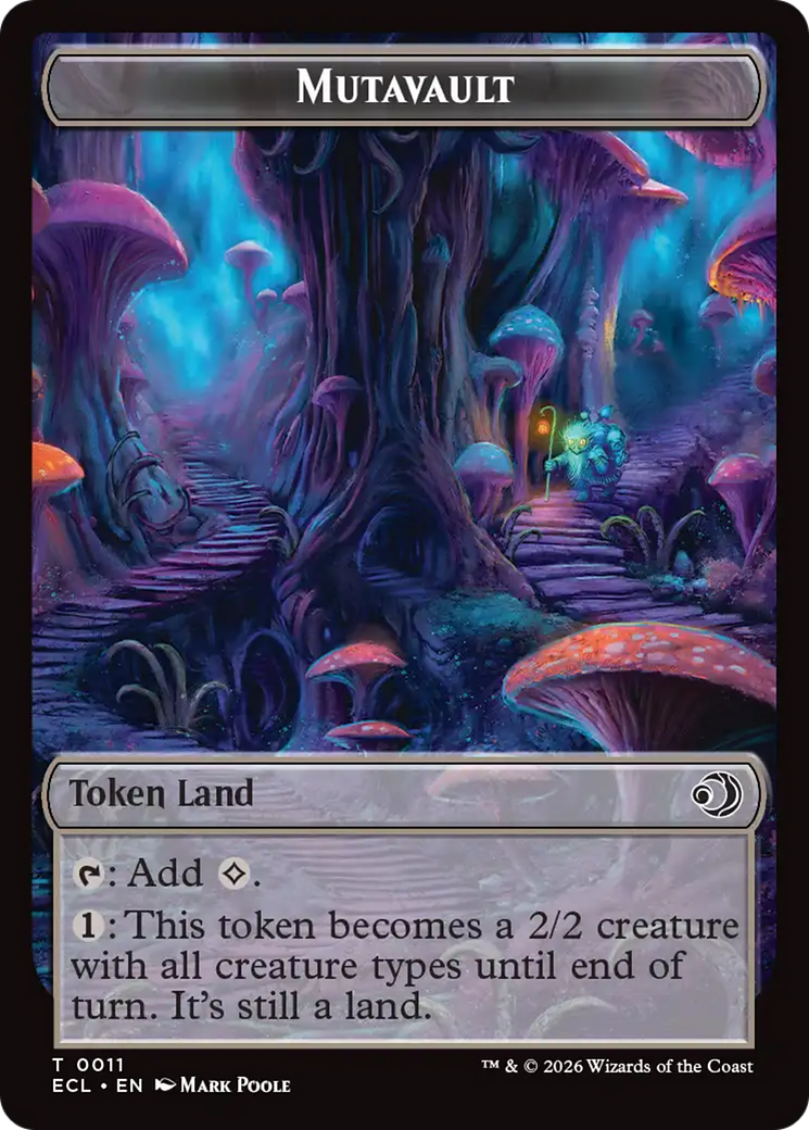 Elk // Mutavault Double-Sided Token [Lorwyn Eclipsed Tokens] | Exor Games Bridgewater