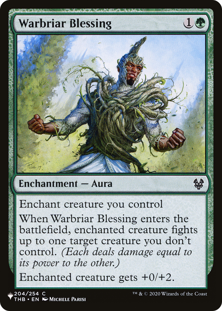 Warbriar Blessing [The List] | Exor Games Bridgewater